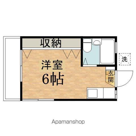 センチュリーもはん(ワンルーム/1階)の間取り写真