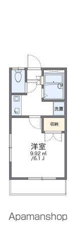 レオパレス中江(1K/2階)の間取り写真