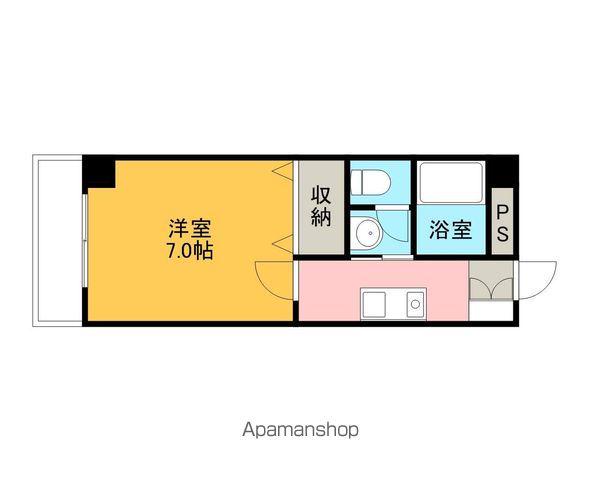 光雄マンション(1K/5階)の間取り写真