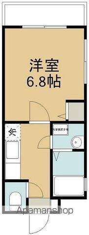 オリーブ安里駅前(1K/2階)の間取り写真