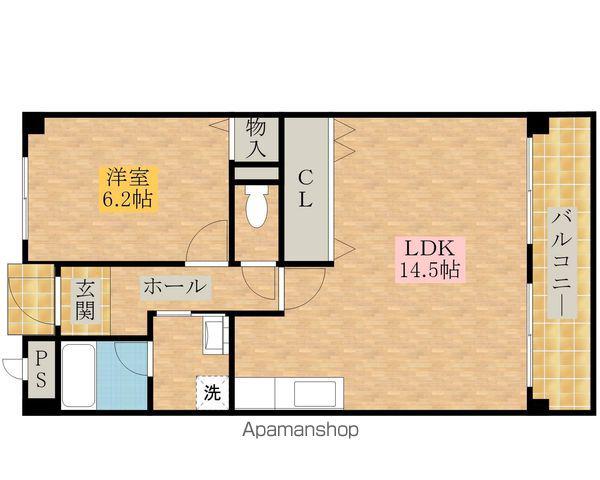 フローレンス泉(1LDK/5階)の間取り写真