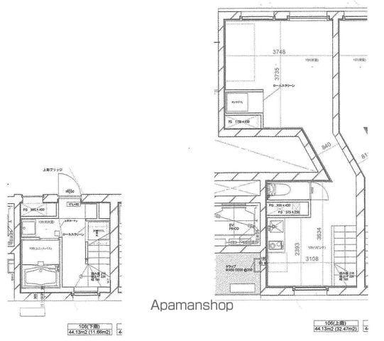 M・MICASA(1LDK/1階)の間取り写真