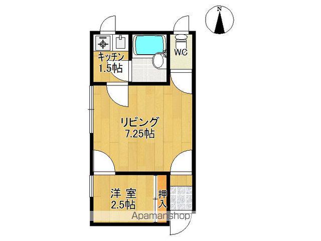 クラッシーⅤ(1LDK/2階)の間取り写真