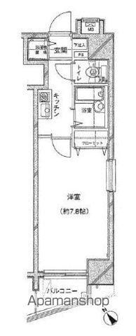 メインステージ茅場町 4階階 間取り