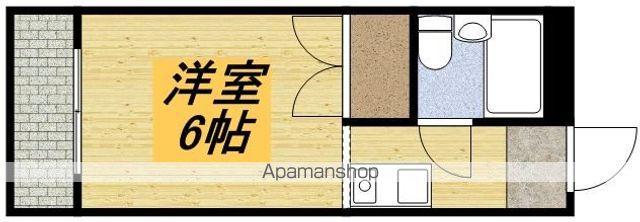 パークアベニュー桜(ワンルーム/4階)の間取り写真