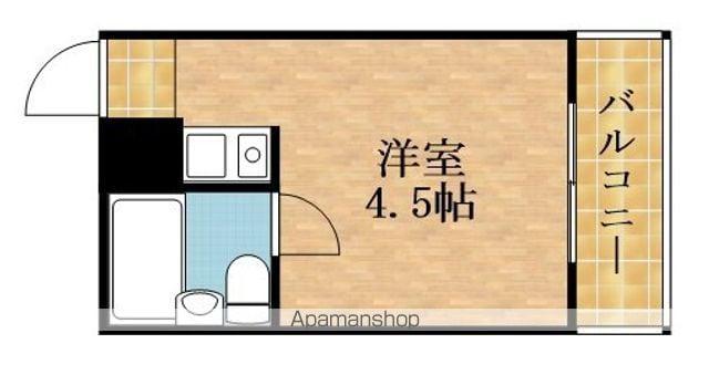 野江サンマンション(ワンルーム/3階)の間取り写真