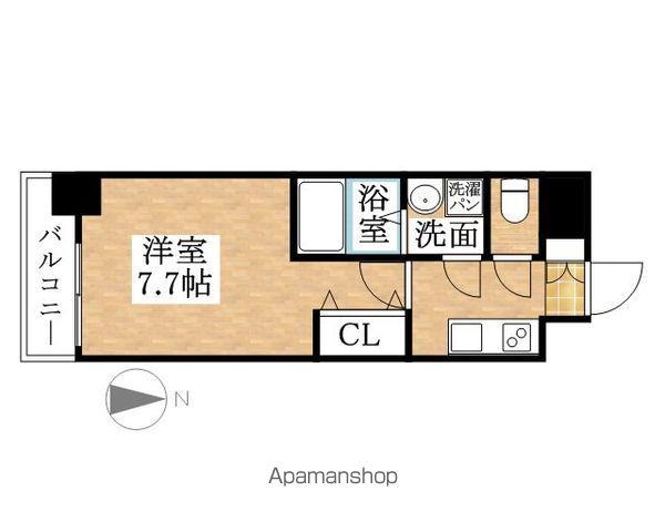 S-RESIDENCE庄内通ノース(1K/2階)の間取り写真