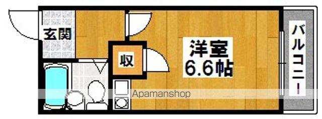 サンロード白鷺(ワンルーム/3階)の間取り写真