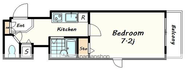 グランド・ガーラ西新宿West 6階階 間取り