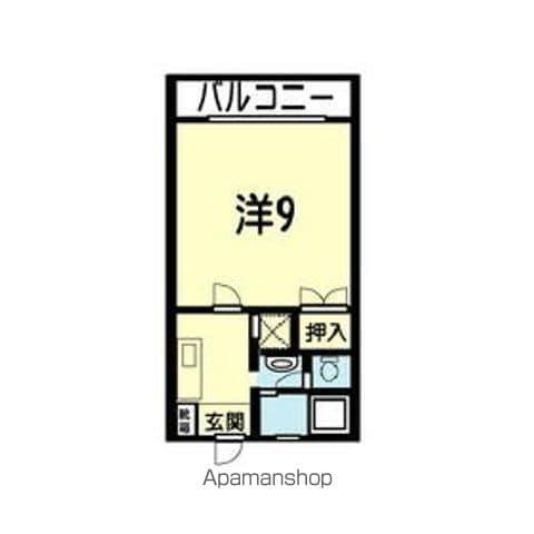エクセレント池田(1K/2階)の間取り写真