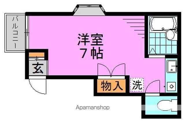 アミュゼール 2階階 間取り