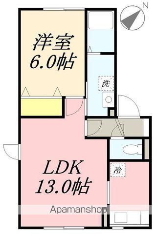 セジュールECO(1LDK/1階)の間取り写真