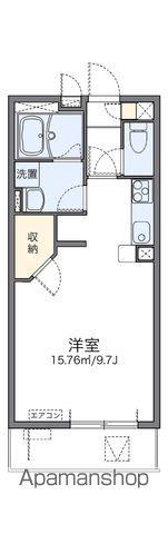 レオネクストインフィールドⅡ(1K/1階)の間取り写真