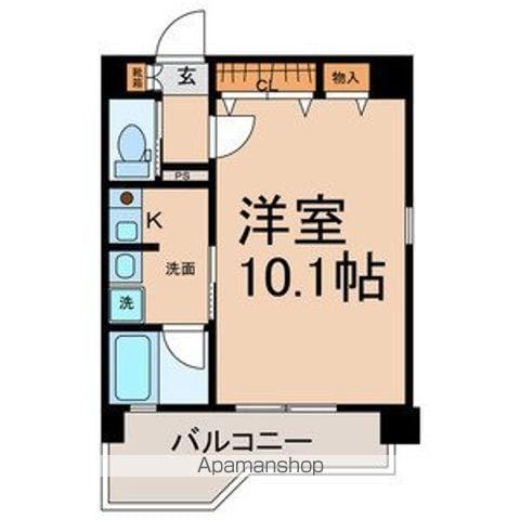 SUN STATE 大曽根(1K/3階)の間取り写真