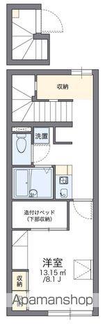 レオパレスなごみ(1K/2階)の間取り写真