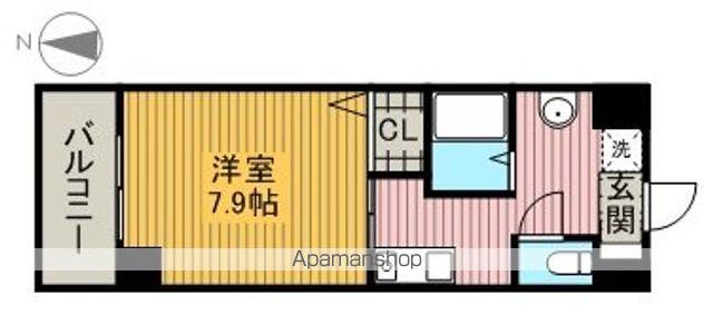 サン名駅南ビル(1K/11階)の間取り写真