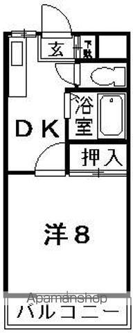 コーポ SHOEI(1K/3階)の間取り写真
