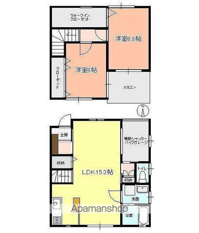 ＯＰＵＳ　ＯＮＥ(2LDK)の間取り写真