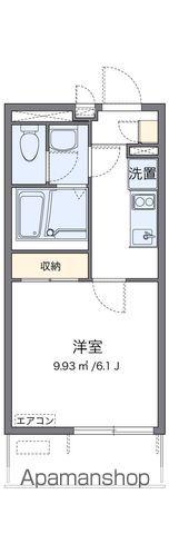レオネクストCOZY(1K/2階)の間取り写真