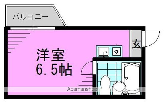 メゾン・ド・スサーナ(ワンルーム/2階)の間取り写真