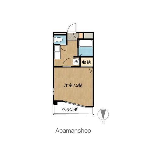 サクラハイツ(1K/2階)の間取り写真