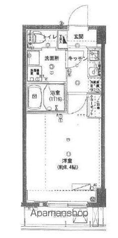 ロメック月島 2階階 間取り