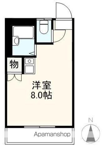 Sコート西宝町A棟(ワンルーム/1階)の間取り写真