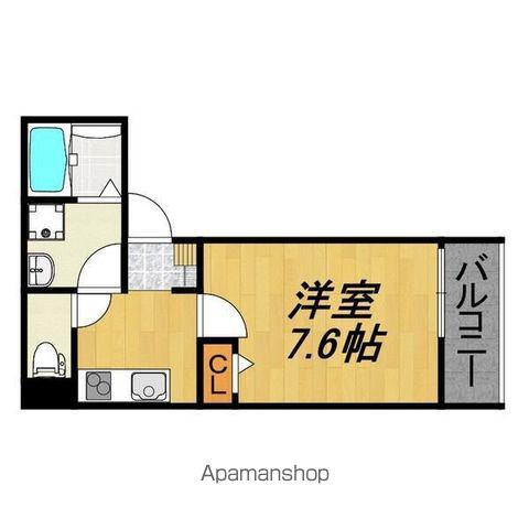 LECOCON一宮Ⅷ(1K/2階)の間取り写真