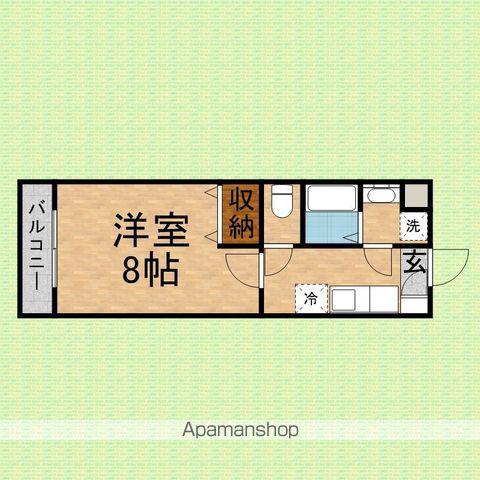 アヴァンセ(1K/1階)の間取り写真