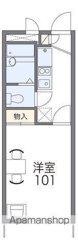レオパレスサニーハイツ(1K/1階)の間取り写真