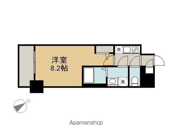 エスリード新栄プライム(1K/5階)の間取り写真