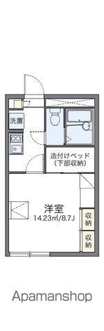 レオパレススターラポラ(1K/2階)の間取り写真