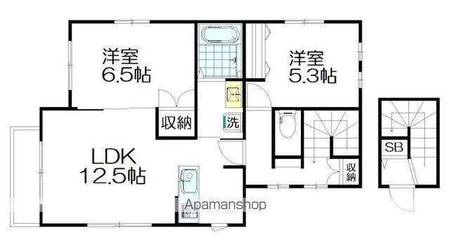 メゾン善福寺(2LDK/2階)の間取り写真
