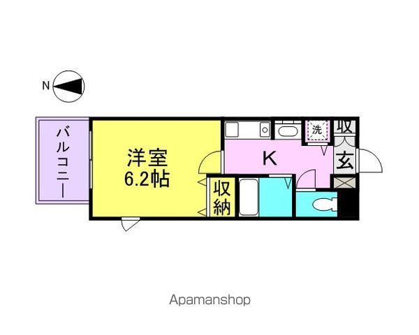 プレサンス桜通アベニュー(1K/10階)の間取り写真