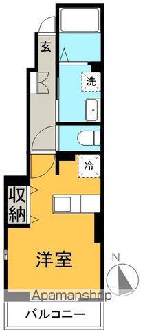 SAKURA(1K/1階)の間取り写真
