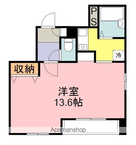 MIKビル春日町(1K/8階)の間取り写真