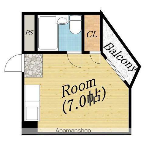 MAマンション(ワンルーム/3階)の間取り写真