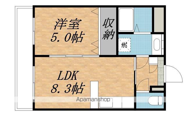 クリニカルC(1LDK/3階)の間取り写真