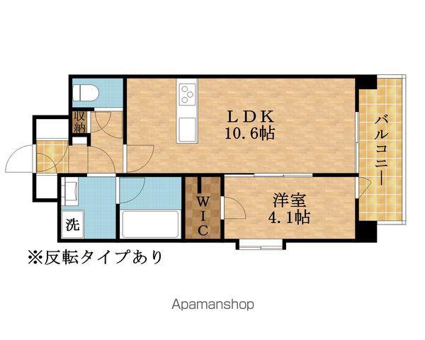 LA GRACE SENBAYASHI(1LDK/10階)の間取り写真