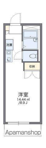 レオパレスパル(1K/2階)の間取り写真