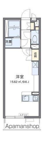 ミランダグレイス南手城(ワンルーム/3階)の間取り写真