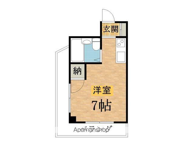 ソレイユ暁 4階階 間取り