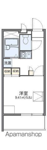 レオパレス春駒マンション(1K/3階)の間取り写真