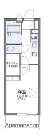レオパレスOHYATO II 3階階 間取り