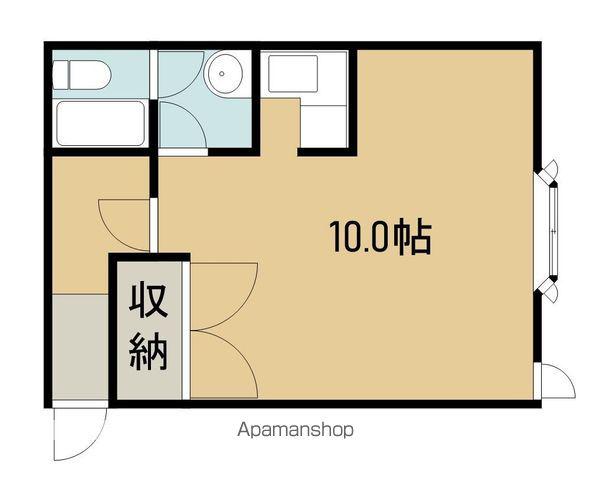 ハイムオークボ(1K/2階)の間取り写真