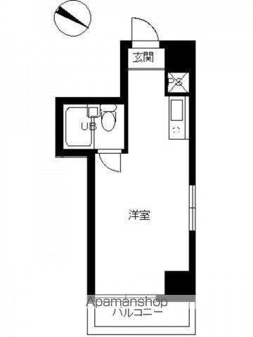 スカイコート中目黒 6階階 間取り