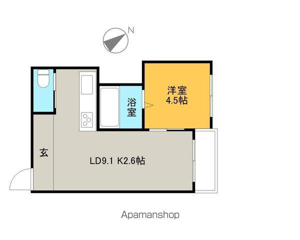 コンフォリア新川 3階階 間取り