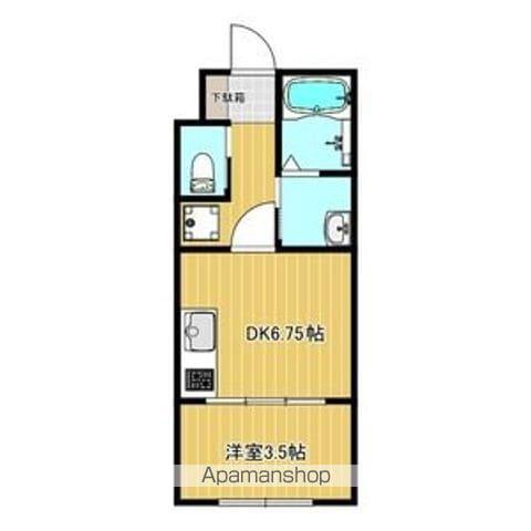 NORN HOUSE(1DK/1階)の間取り写真