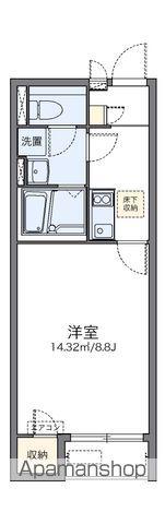 レオネクスト下新庄(1K/1階)の間取り写真