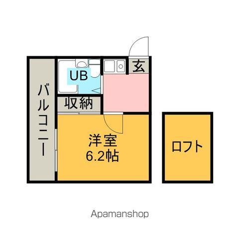 マサゴアパート(1K/1階)の間取り写真